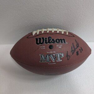 Signed Wilson MVP Football
